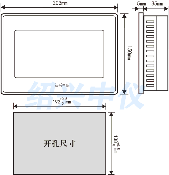 8通道無紙記錄儀安裝說明 8通道無紙記錄儀安裝說明