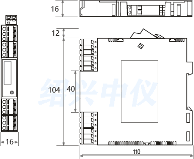 信號(hào)隔離配電器安裝說明圖